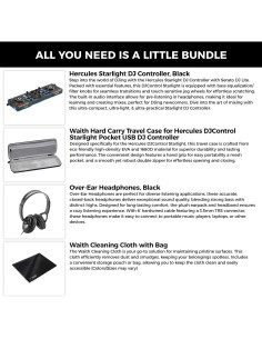 Controlador DJ Hercules Starlight + Auriculares + Estuche 2