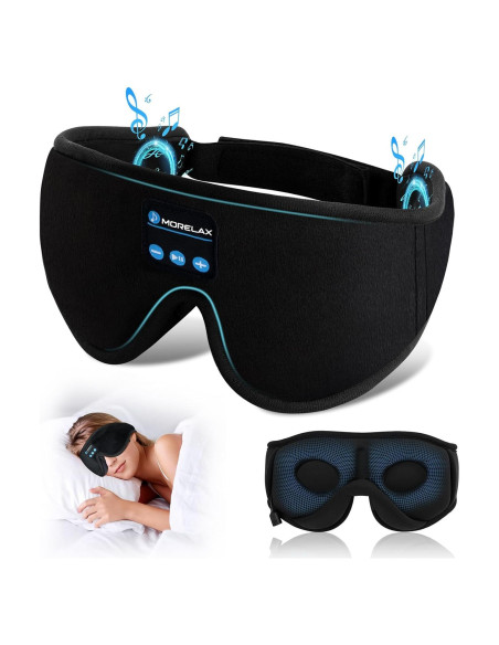 Máscara de dormir Bluetooth Morelax 3D con altavoces