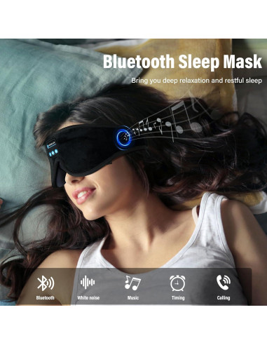Máscara de dormir Bluetooth Morelax 3D con altavoces