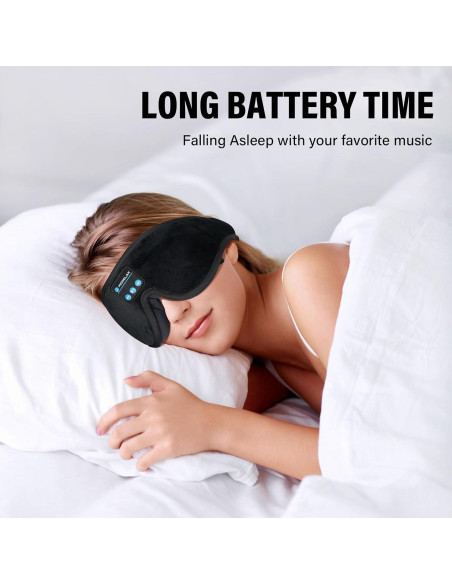 Máscara de dormir Bluetooth Morelax 3D con altavoces
