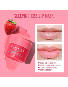 Conjunto de Mascarillas Labiales KIMUSE 4PCS Hidratación Intensiva 2