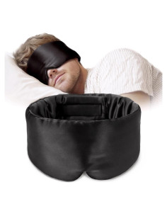 Máscara de Sueño OLESILK de Seda Morera Ajustable