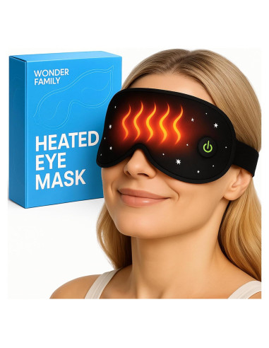 Máscara Térmica WONDER FAMILY para Ojos Secos y Migrañas