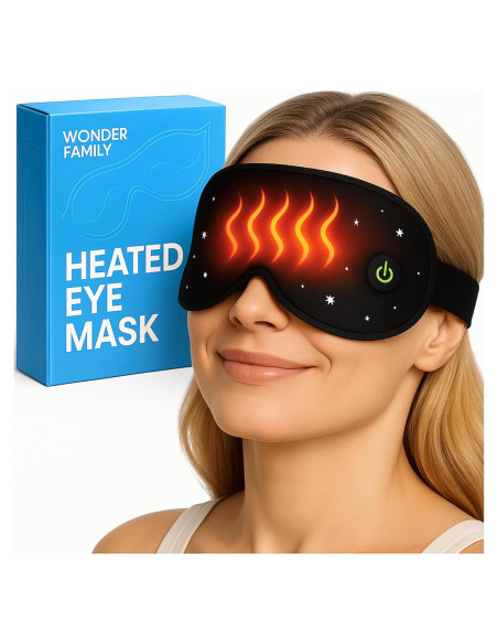 Máscara Térmica WONDER FAMILY para Ojos Secos y Migrañas