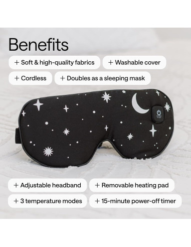 Máscara Térmica WONDER FAMILY para Ojos Secos y Migrañas