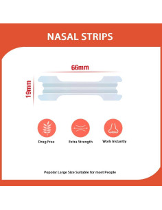 Tiras Nasales Antironquidos LYSWEET 50 Ct - Fuerza Extra 2