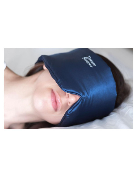 Mascarilla para Dormir Hipoalergénica Dream Sleeper - Seda Negra