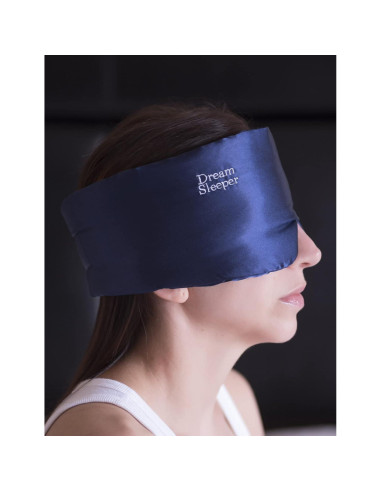 Mascarilla para Dormir Hipoalergénica Dream Sleeper - Seda Negra