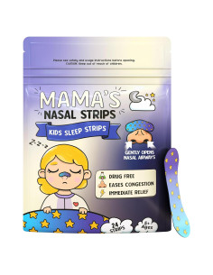 Tiras Nasales MAMA'S para Niños Hipoalergénicas 24 Unidades