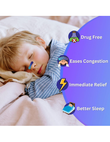 Tiras Nasales MAMA'S para Niños Hipoalergénicas 24 Unidades