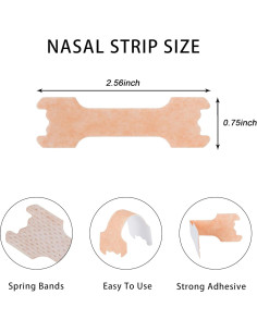 Tiras Nasales Antisnoring WAYLIT 30 Unidades Alivio Congestión 2