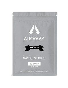 Tiras Nasales AIRWAAV para Mejorar Sueño y Rendimiento