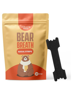 Tiras Nasales Bear Breath - 30 Unidades para Respirar Mejor