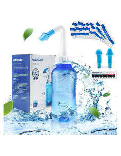 Waterpulse Neti Pot Lavado Nasal 300ml con Sal Azul