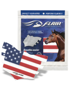 Tiras Nasales Equinas FLAIR para Caballos - Mejora Respiración 2