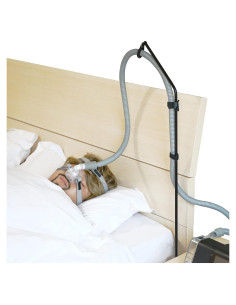 Soporte de Manguera CPAP LONYEON - Base Triangular Fija