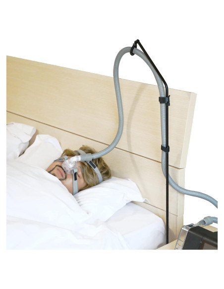 Soporte de Manguera CPAP LONYEON - Base Triangular Fija