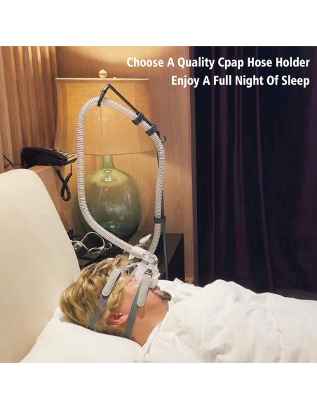 Soporte de Manguera CPAP LONYEON - Base Triangular Fija