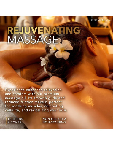 Aceite de Masaje Cosmetasa 260 ml para Celulitis y Relajación