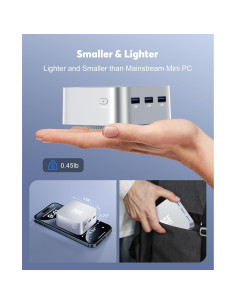 Mini PC ACEMAGICIAN T8PLUS N100 12GB 256GB 4K HDMI 2