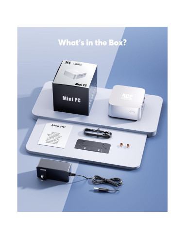 Mini PC ACEMAGICIAN T8PLUS N100 12GB 256GB 4K HDMI