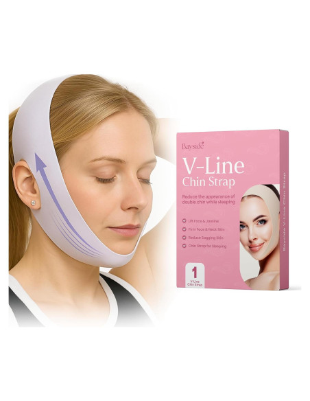 Máscara V de Elevación Facial Bayside para Doble Mentón Máscara V de Elevación Facial Bayside para Doble Mentón