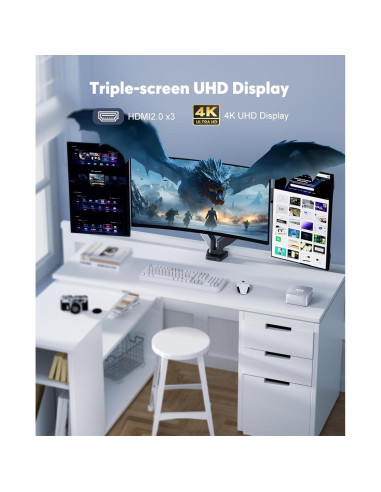 Mini PC ACEMAGICIAN T8PLUS N100 12GB 256GB 4K HDMI