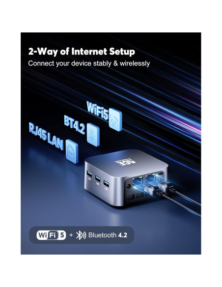 Mini PC ACEMAGICIAN T8PLUS N100 12GB 256GB 4K HDMI