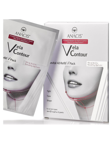 Mascarilla Facial ANACIS V-Line para Doble Barbilla y Cuello