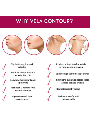 Mascarilla Facial ANACIS V-Line para Doble Barbilla y Cuello