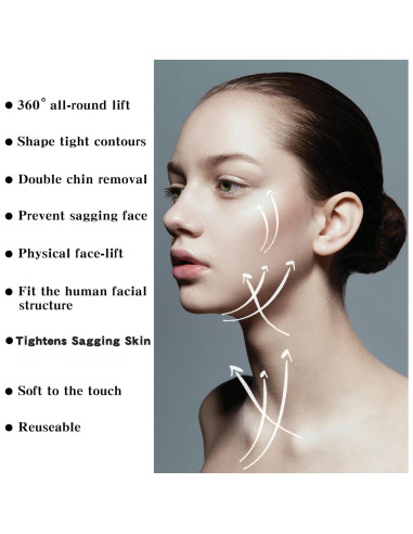 Mascarilla Reafirmante V Line WIDVIH para Doble Papada