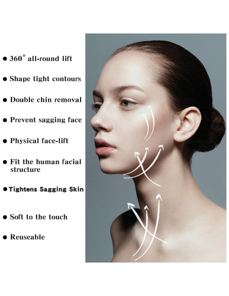 Mascarilla Reafirmante V Line WIDVIH para Doble Papada Mascarilla Reafirmante V Line WIDVIH para Doble Papada