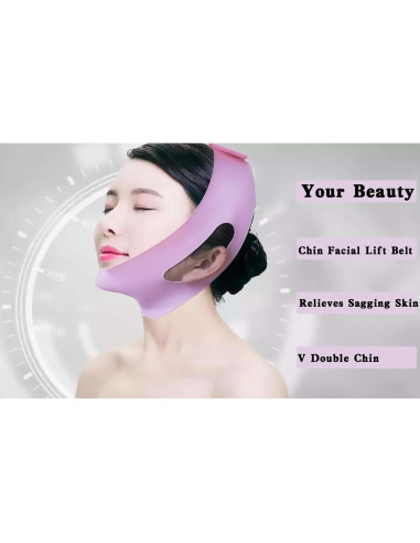 Mascarilla Reafirmante V Line WIDVIH para Doble Papada