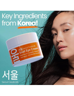 Crema para Ojos SeoulCeuticals - Mucina de Caracol 14g 2
