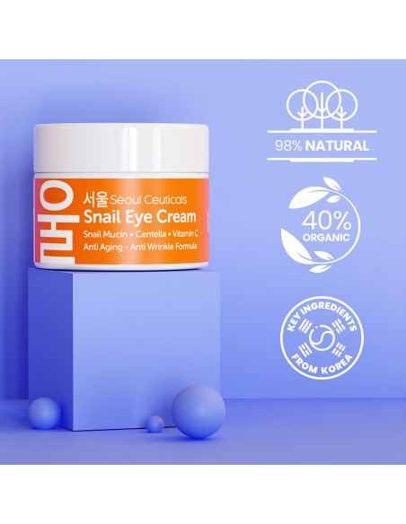 Crema para Ojos SeoulCeuticals - Mucina de Caracol 14g