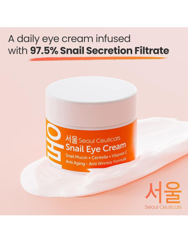 Crema para Ojos SeoulCeuticals - Mucina de Caracol 14g