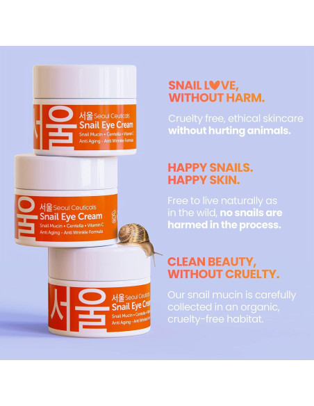 Crema para Ojos SeoulCeuticals - Mucina de Caracol 14g