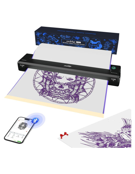 Impresora de Plantillas de Tatuajes PeriPage P90 Inalámbrica
