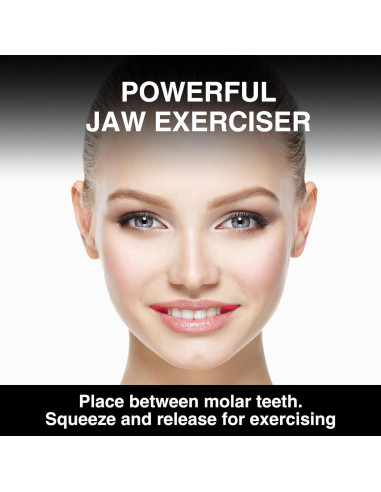 Alpha Jaw Entrenador Facial 3.0 - Ejercitador de Mandíbula 6 PCS