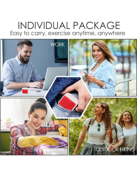 Alpha Jaw Entrenador Facial 3.0 - Ejercitador de Mandíbula 6 PCS