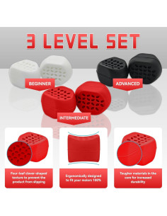 Ejercitador de Mandíbula Truloven 3 Niveles Resistencia 2