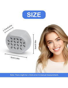 Ejercitador de Mandíbula Keroius GSW88601 2 Piezas Silicona 2