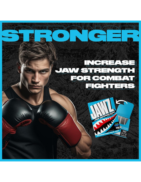 Chicle Jawz Gum Blue Razz - 4 Paquetes Sin Azúcar