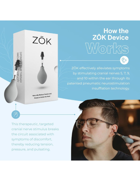 Zok Dispositivo Natural para Alivio de Tensión y Presión