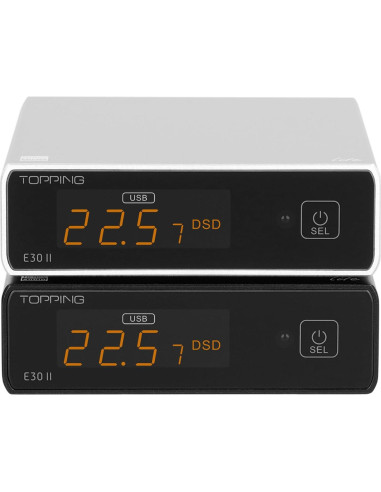 DAC Preamp KGUSS E30II lite Hi-Res 32Bit/768kHz Plata