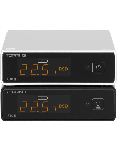 DAC Preamp KGUSS E30II lite Hi-Res 32Bit/768kHz Plata