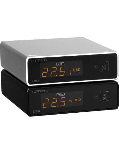 DAC Preamp KGUSS E30II lite Hi-Res 32Bit/768kHz Plata