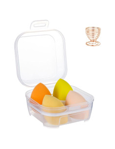 Juego de 4 Esponjas de Maquillaje BOYYJING con Estuche