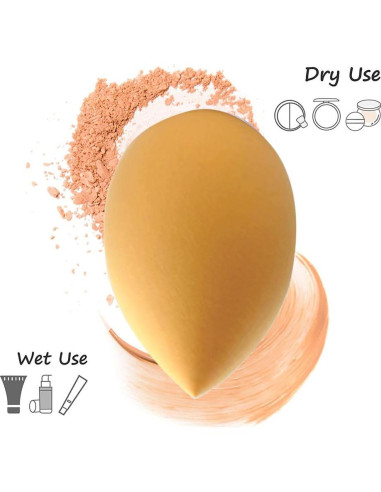 Juego de 4 Esponjas de Maquillaje BOYYJING con Estuche