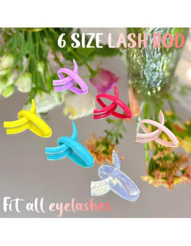 Pads de Elevación de Pestañas Liber Beauty Colorido